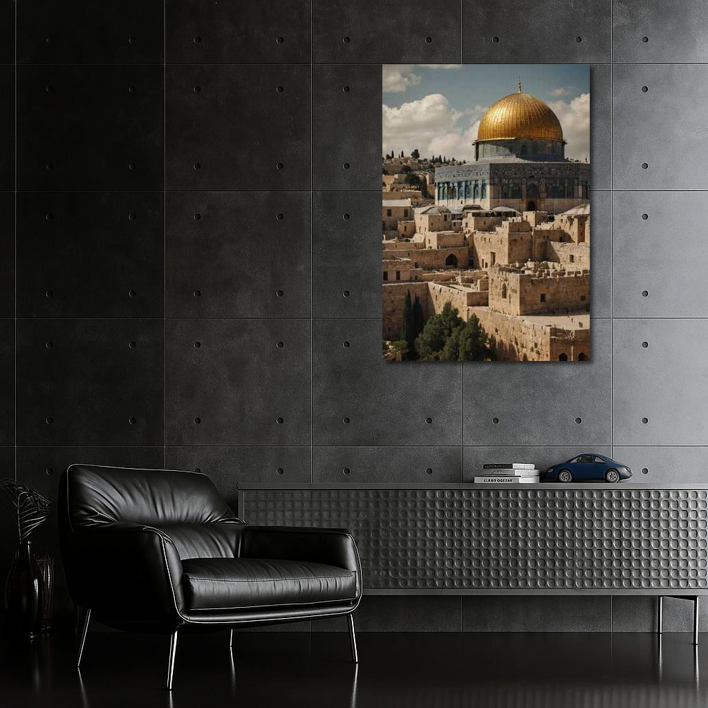 The Grandeur of the Dome of Jerusalem: The Landscape of Israel