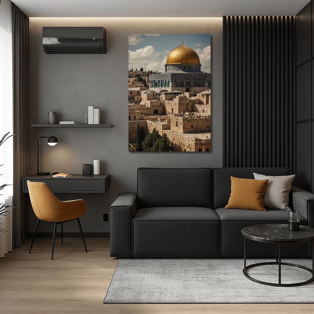 The Grandeur of the Dome of Jerusalem: The Landscape of Israel