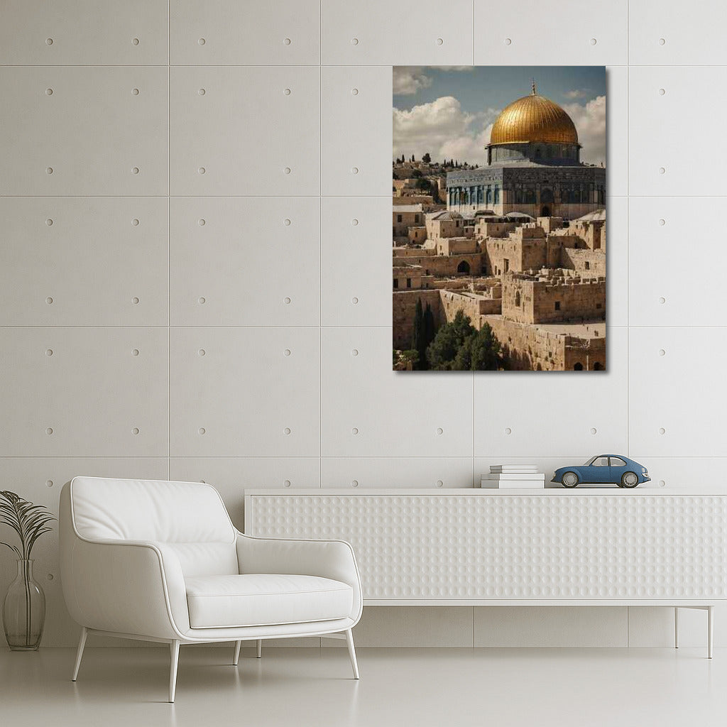 The Grandeur of the Dome of Jerusalem: The Landscape of Israel