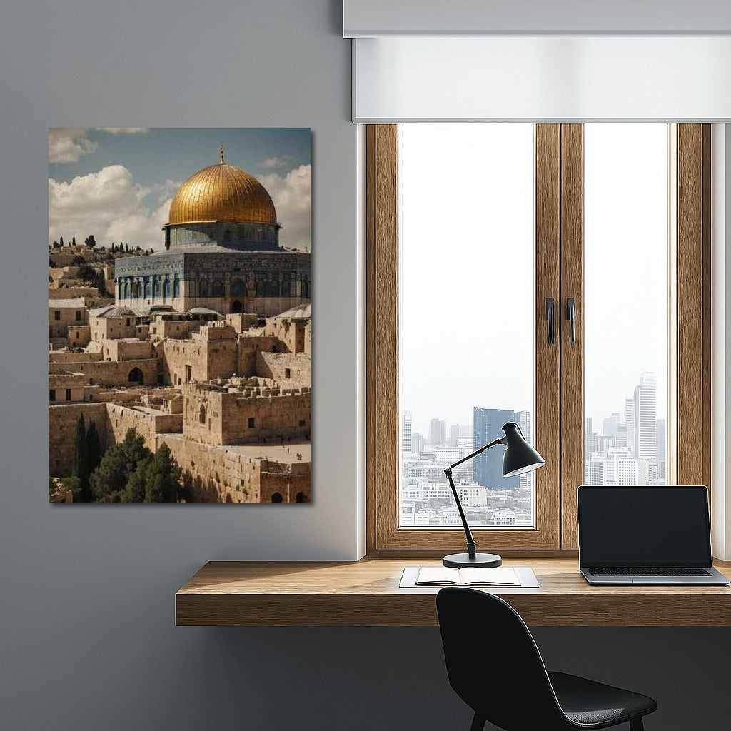 The Grandeur of the Dome of Jerusalem: The Landscape of Israel