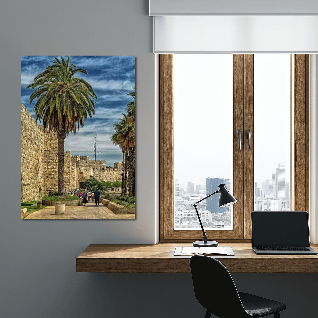 The Warmth of Israeli Stones and the Majesty of Palms