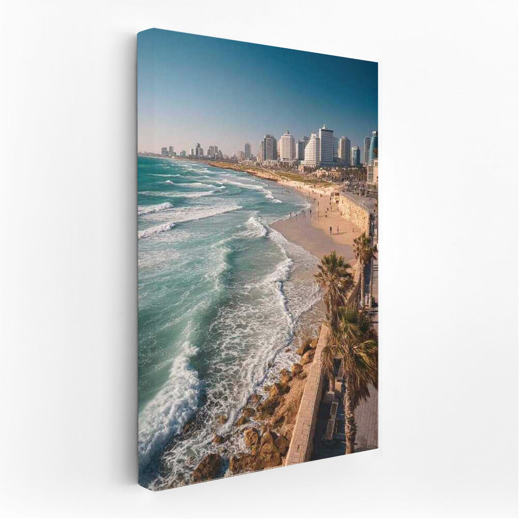 Sunny Shores of Israel: City and Sea