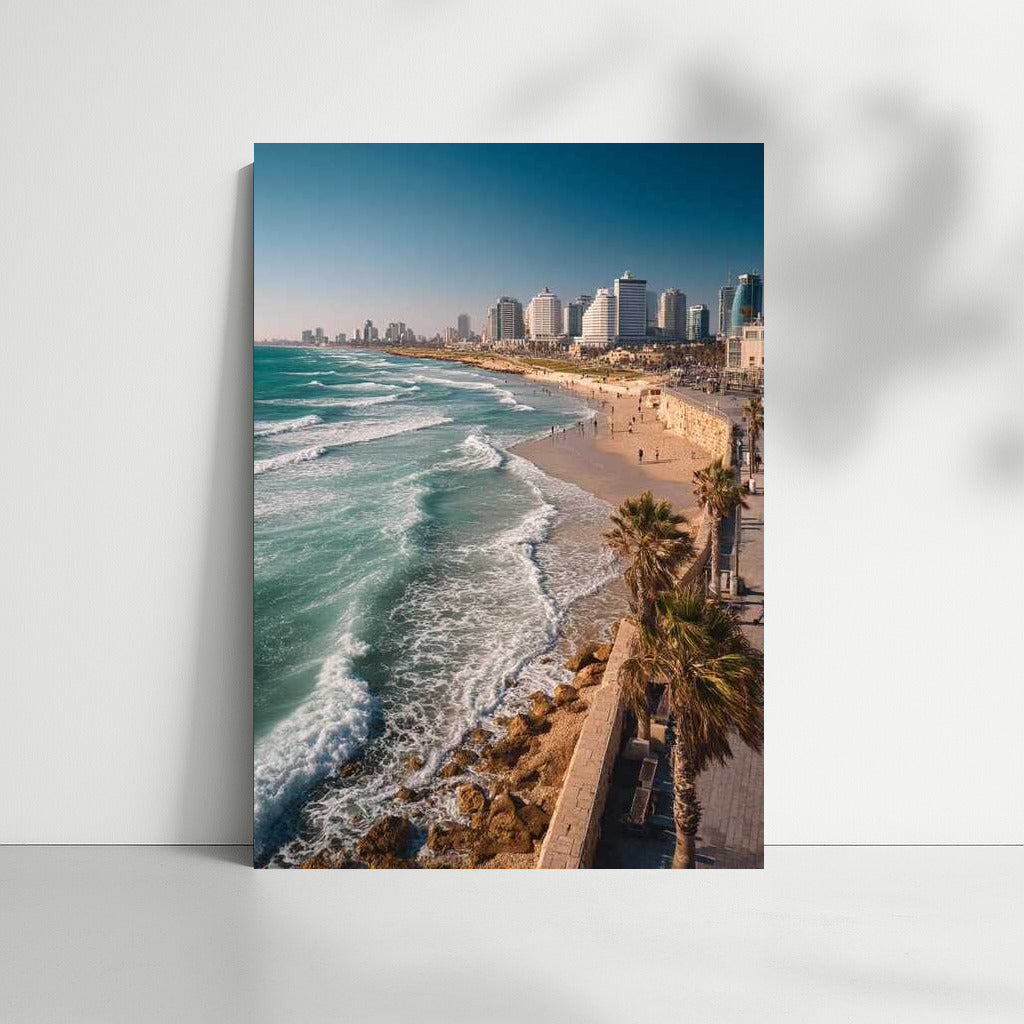 Sunny Shores of Israel: City and Sea