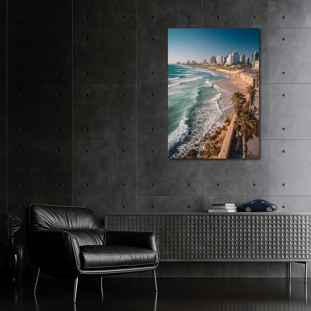 Sunny Shores of Israel: City and Sea
