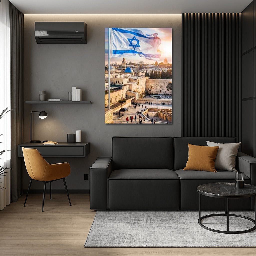 The Greatness of Israel: Walls and a Flag in the Wind