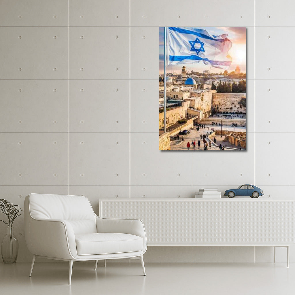 The Greatness of Israel: Walls and a Flag in the Wind