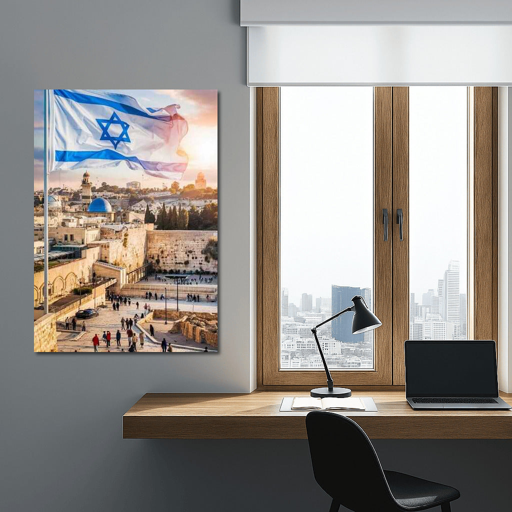 The Greatness of Israel: Walls and a Flag in the Wind