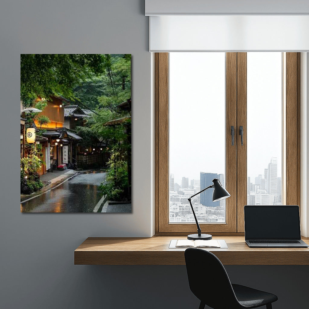 Harmony of Nature and Architecture: A Quiet Corner of Japan