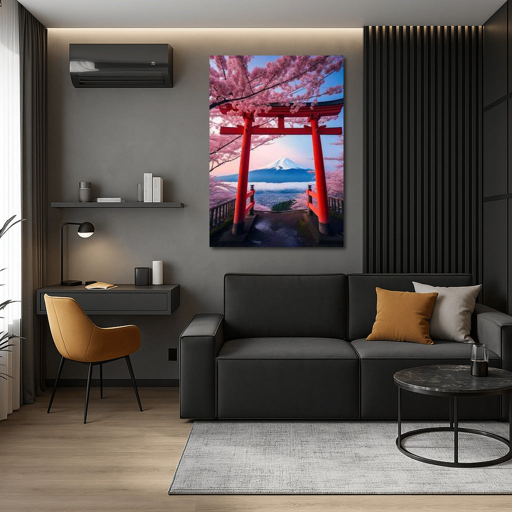 The Majesty of Fuji and the Tenderness of Sakura: Japanese Idyll