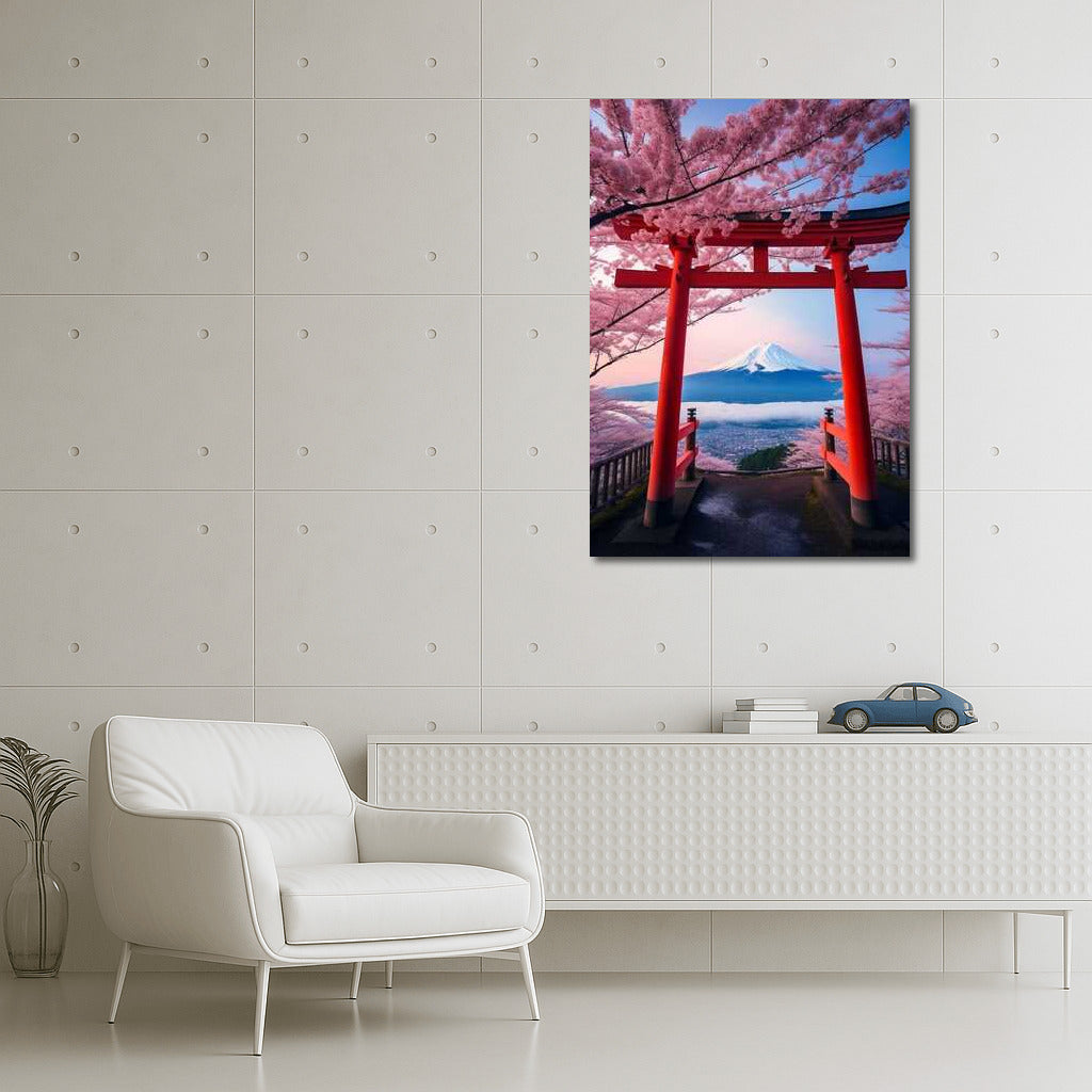 The Majesty of Fuji and the Tenderness of Sakura: Japanese Idyll