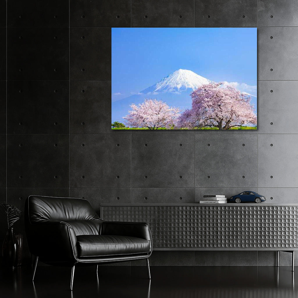Blooming Sakura and the Majesty of Fuji: Country, Japan