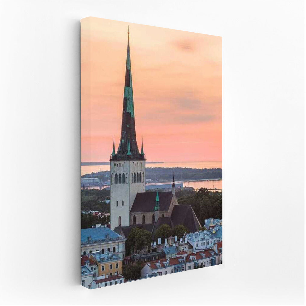 Sunset Charm of Lithuania: Ancient Architecture and Travel