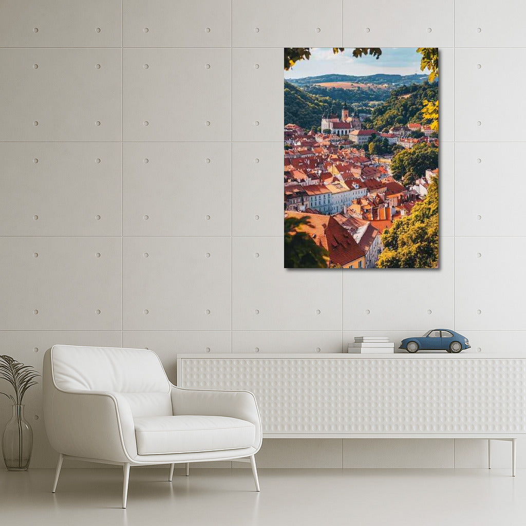 Solar Symphony of Vilnius Rooftops: The Heart of Lithuania