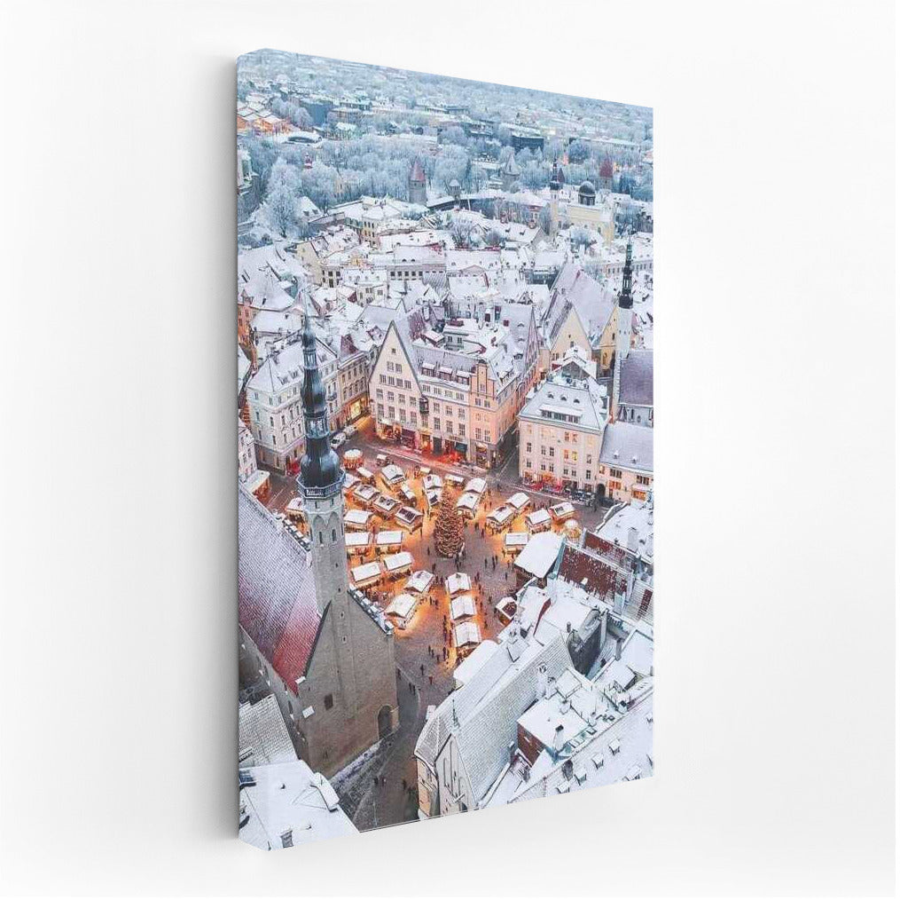 Winter Tales of Lithuania: Snowy Roofs and Coziness