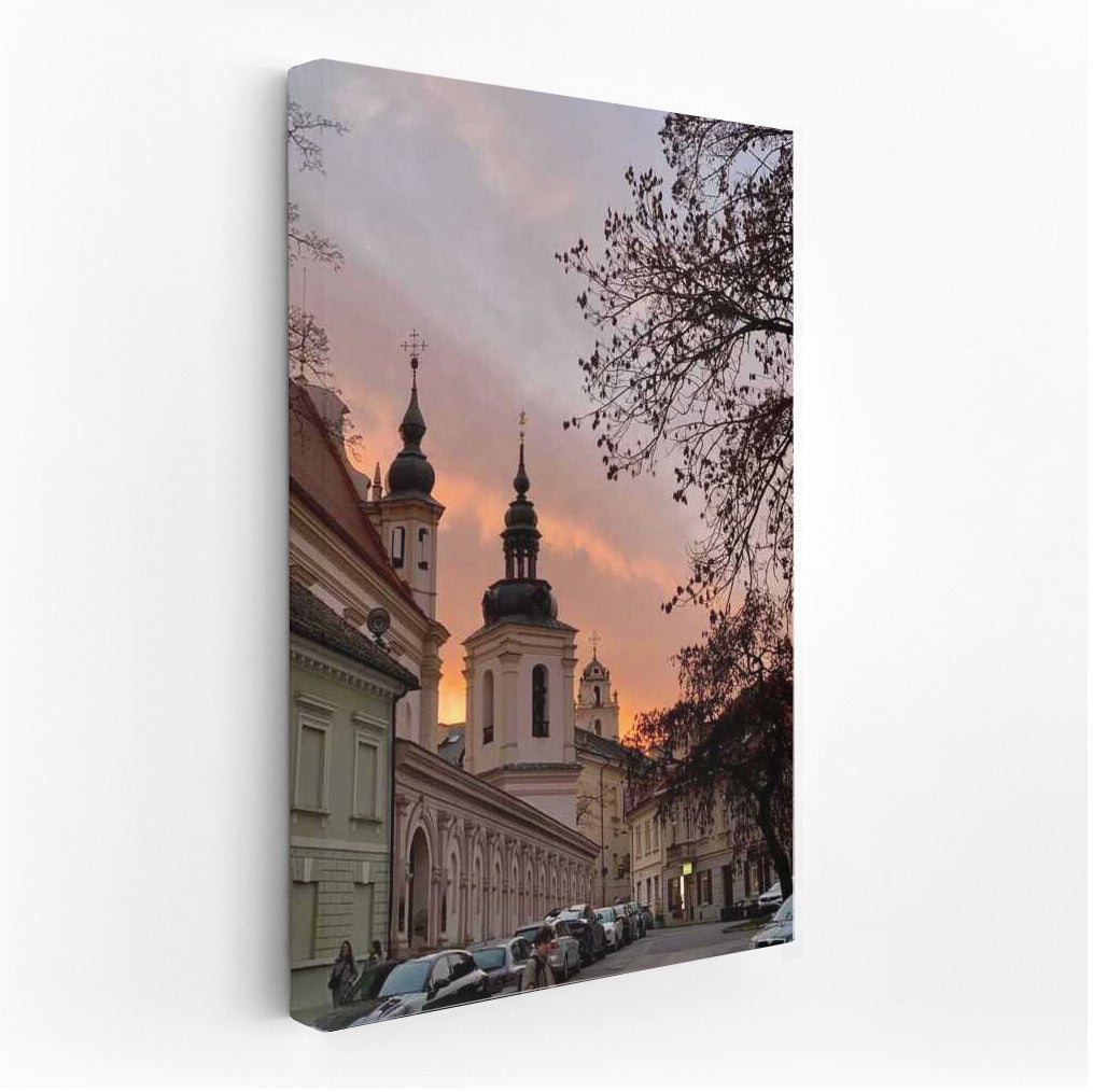 Evening Vilnius: Lithuania's Architectural Symphony