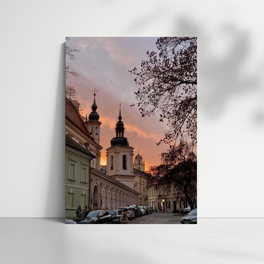Evening Vilnius: Lithuania's Architectural Symphony