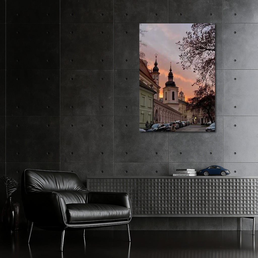 Evening Vilnius: Lithuania's Architectural Symphony