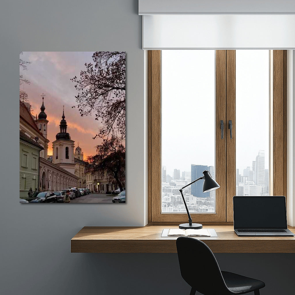 Evening Vilnius: Lithuania's Architectural Symphony