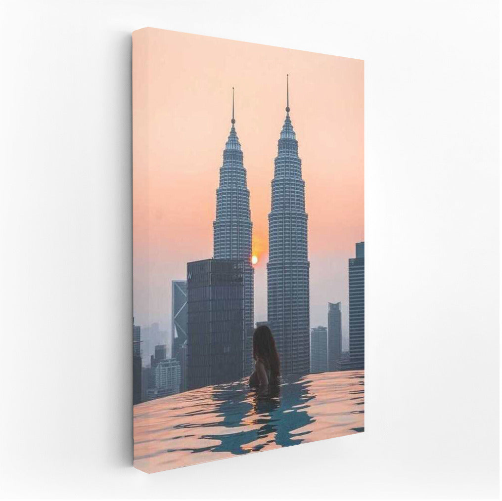 Malaysian Sunset: Grace of Skyscrapers and Dreams