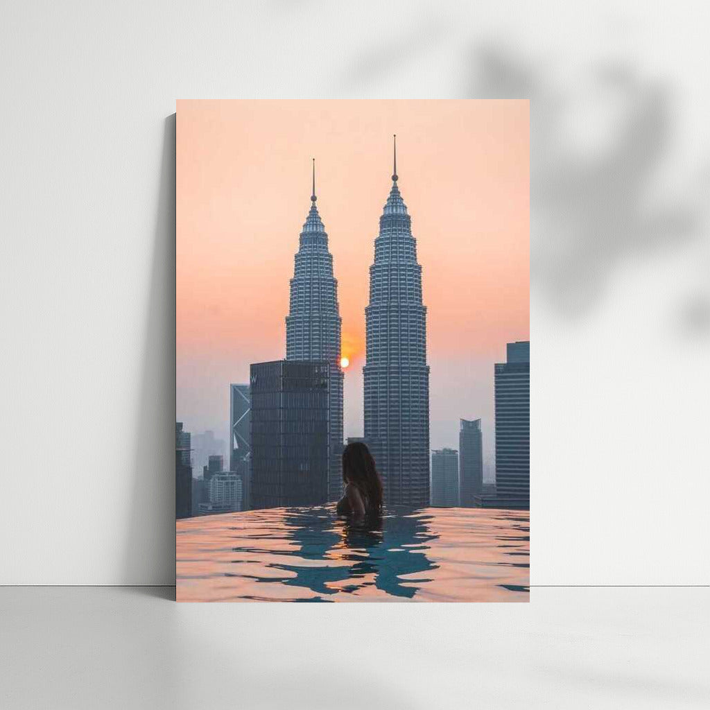 Malaysian Sunset: Grace of Skyscrapers and Dreams