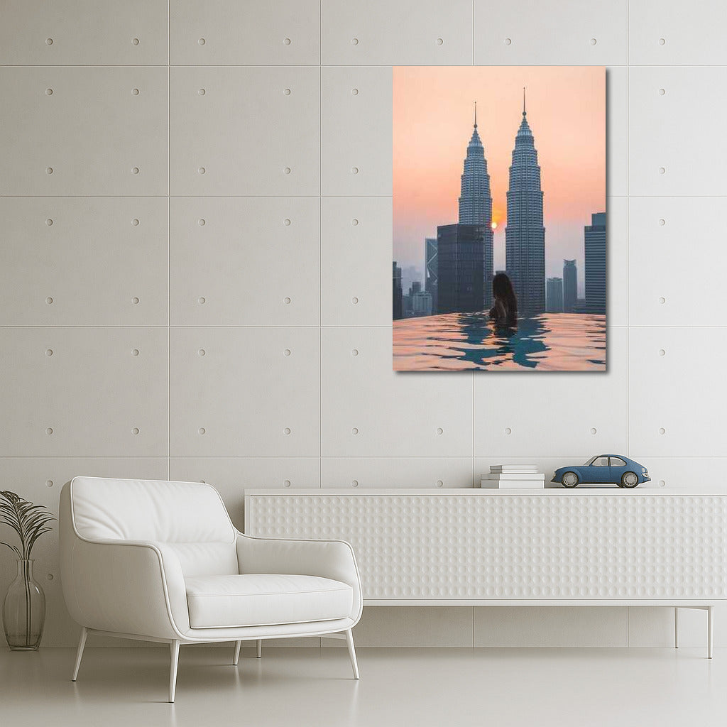 Malaysian Sunset: Grace of Skyscrapers and Dreams