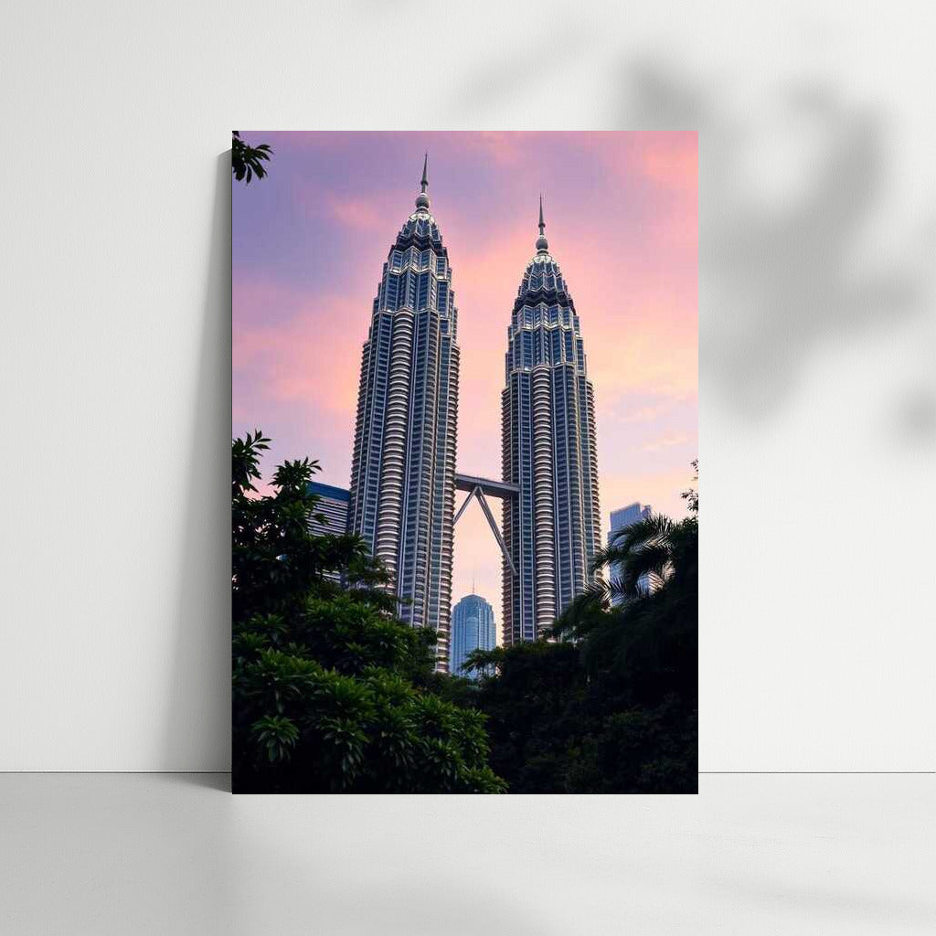 Evening Glitter of Kuala Lumpur Towers: The Soul of Malaysia