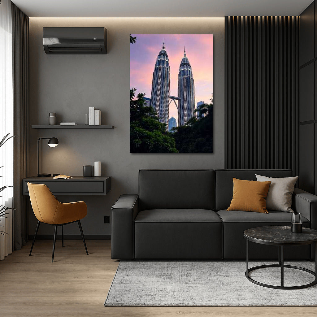 Evening Glitter of Kuala Lumpur Towers: The Soul of Malaysia