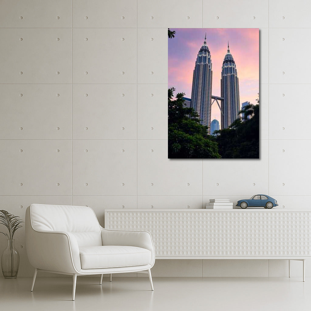 Evening Glitter of Kuala Lumpur Towers: The Soul of Malaysia