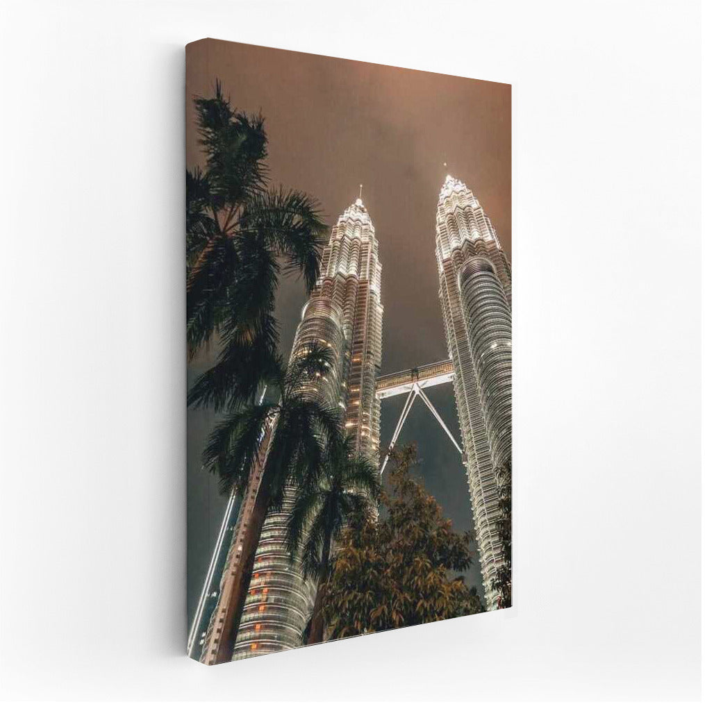 Petronas Towers at Night: The Symbol of Malaysia