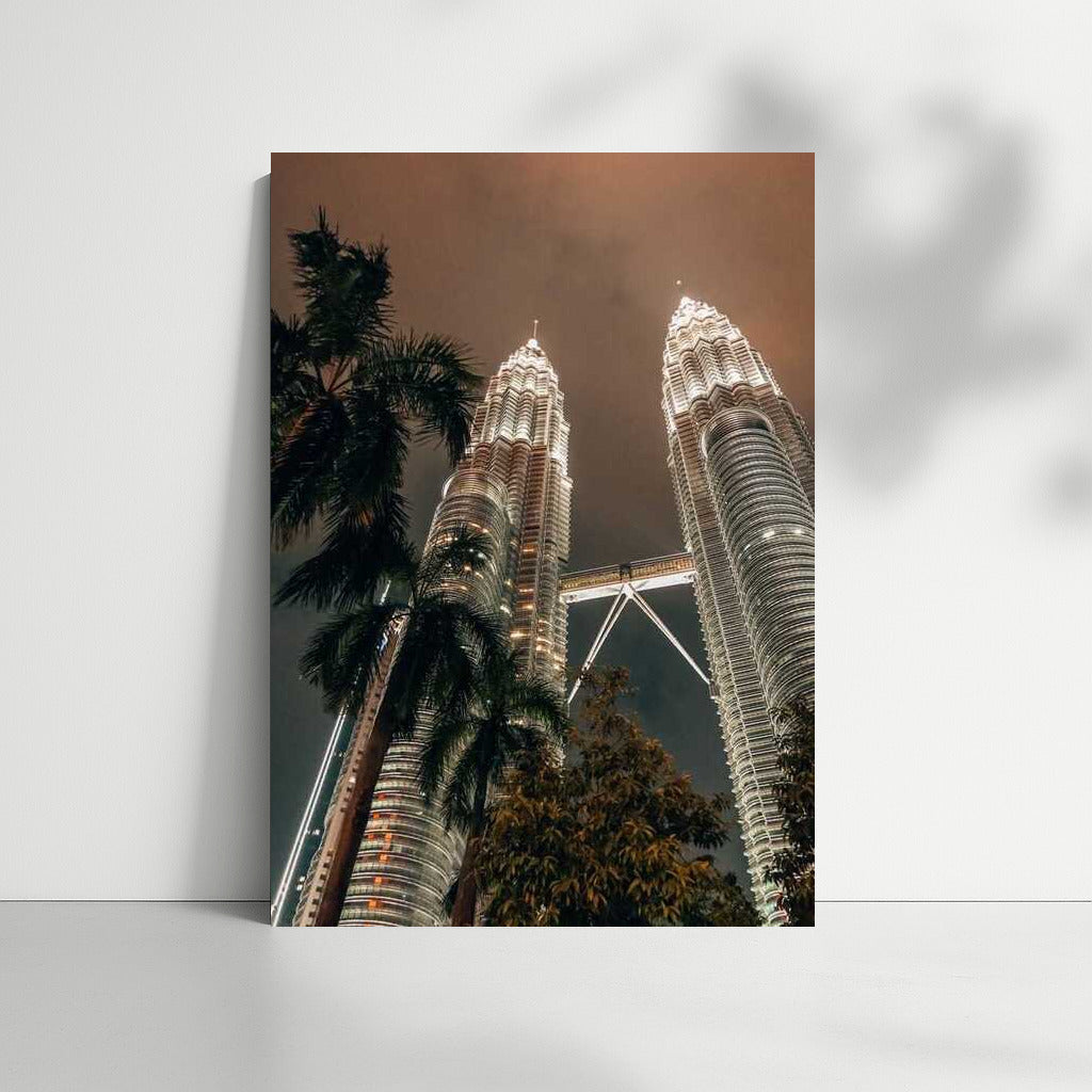Petronas Towers at Night: The Symbol of Malaysia