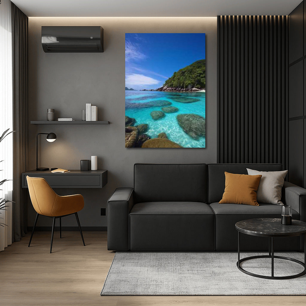 Turquoise Waters of Malaysia: Tropical Paradise in Your Interior