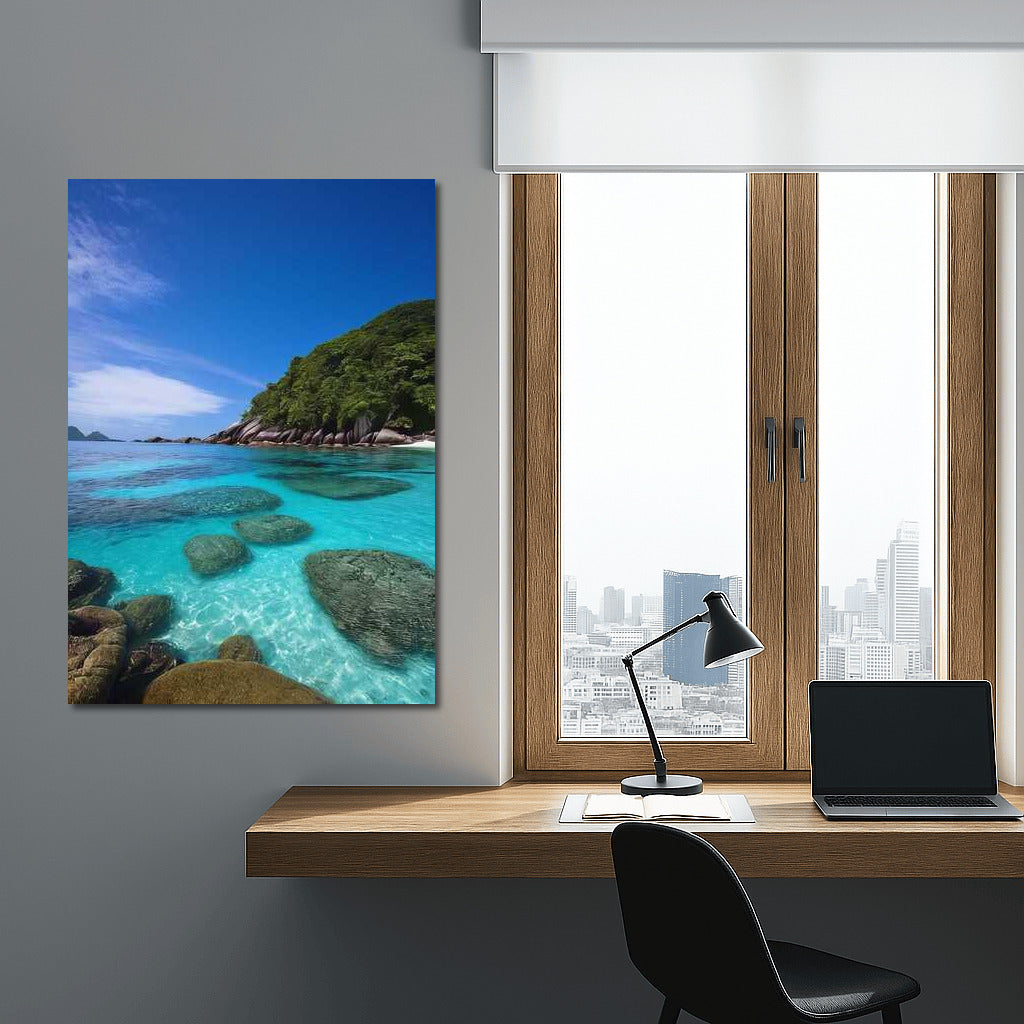 Turquoise Waters of Malaysia: Tropical Paradise in Your Interior