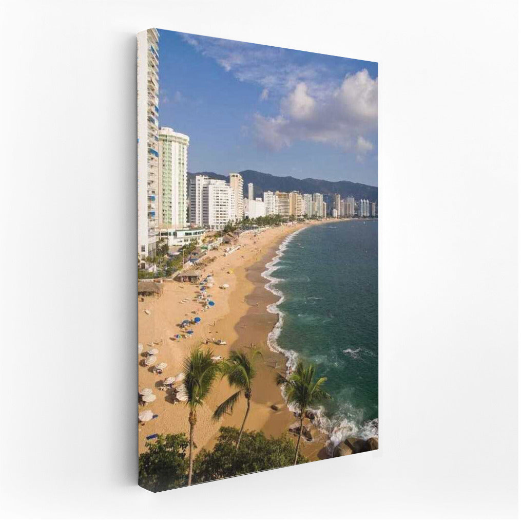 Mexican Beach: City Life and Nature