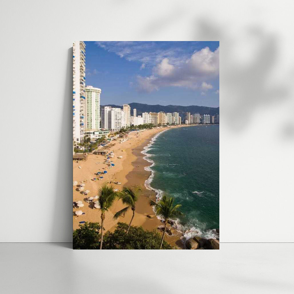 Mexican Beach: City Life and Nature