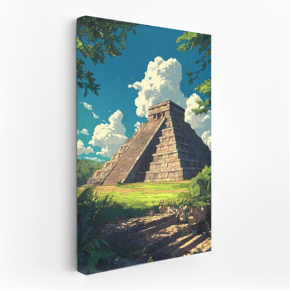 Mystical Pyramid of Mexico: Tropical Oasis