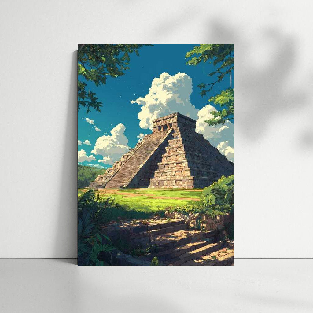Mystical Pyramid of Mexico: Tropical Oasis