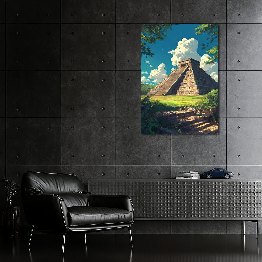 Mystical Pyramid of Mexico: Tropical Oasis