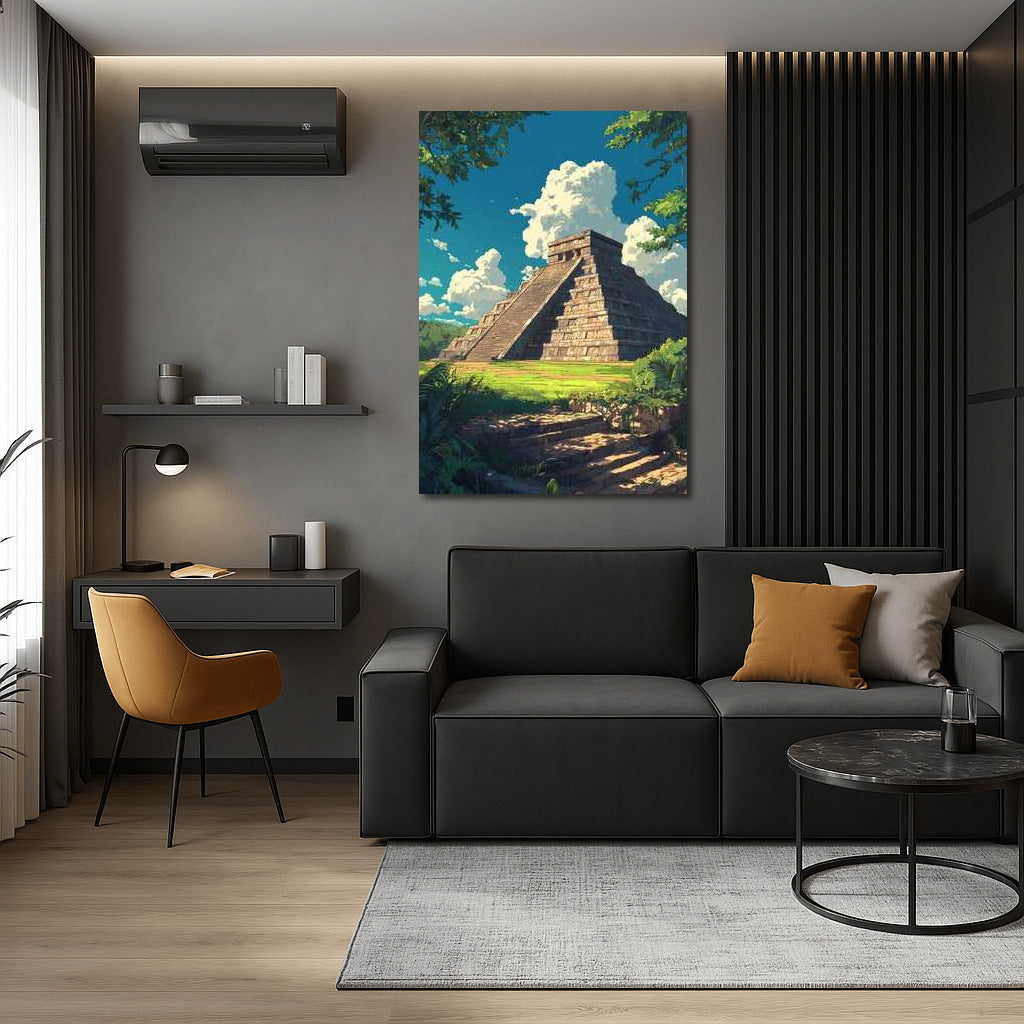 Mystical Pyramid of Mexico: Tropical Oasis