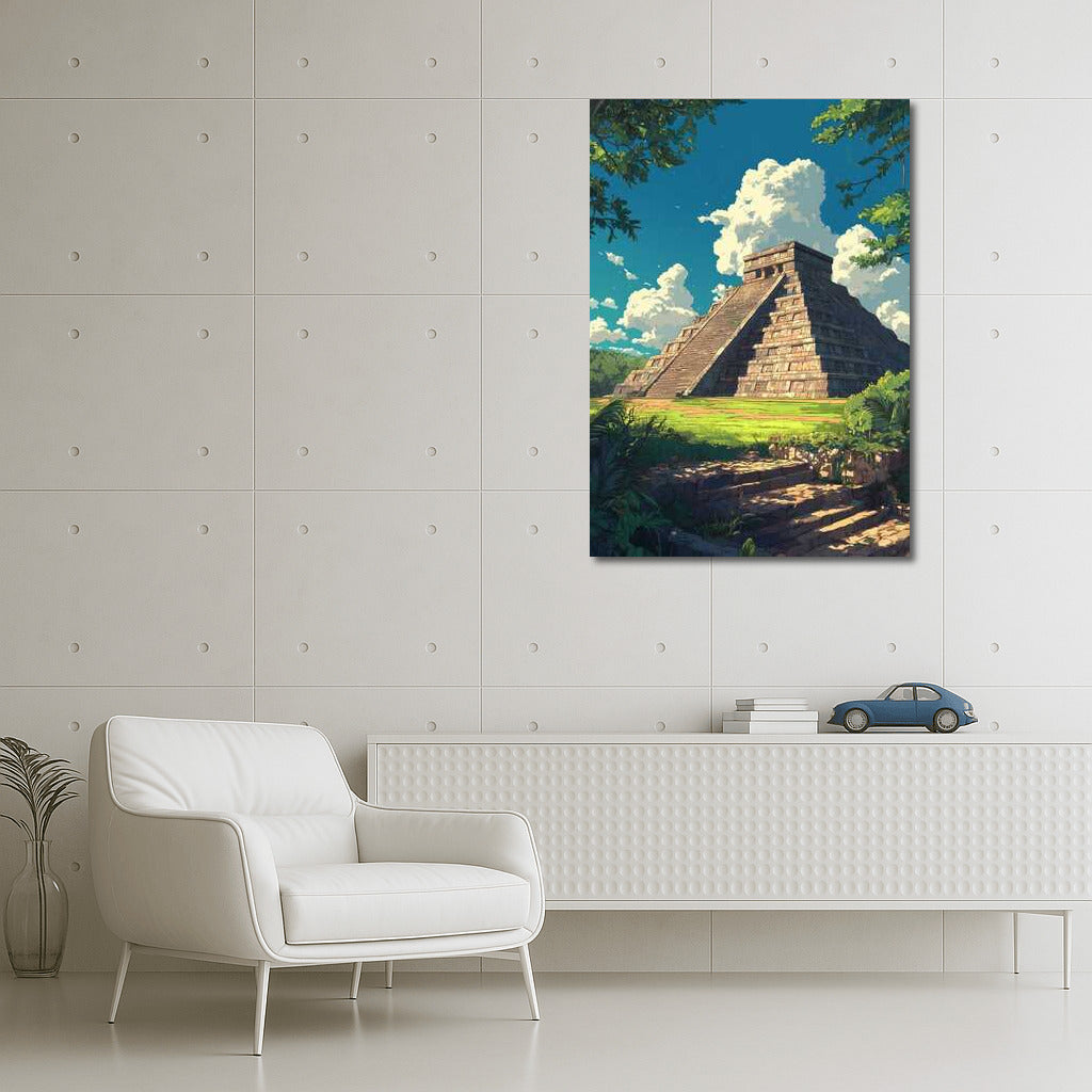 Mystical Pyramid of Mexico: Tropical Oasis