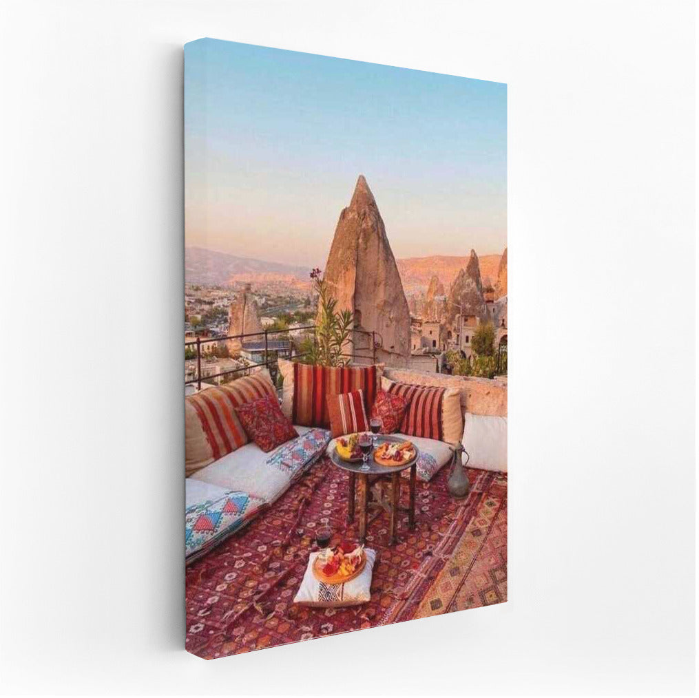 Evening Terrace in Morocco: Coziness and Oriental Treats