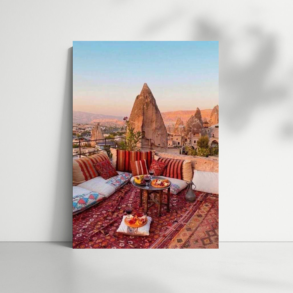 Evening Terrace in Morocco: Coziness and Oriental Treats