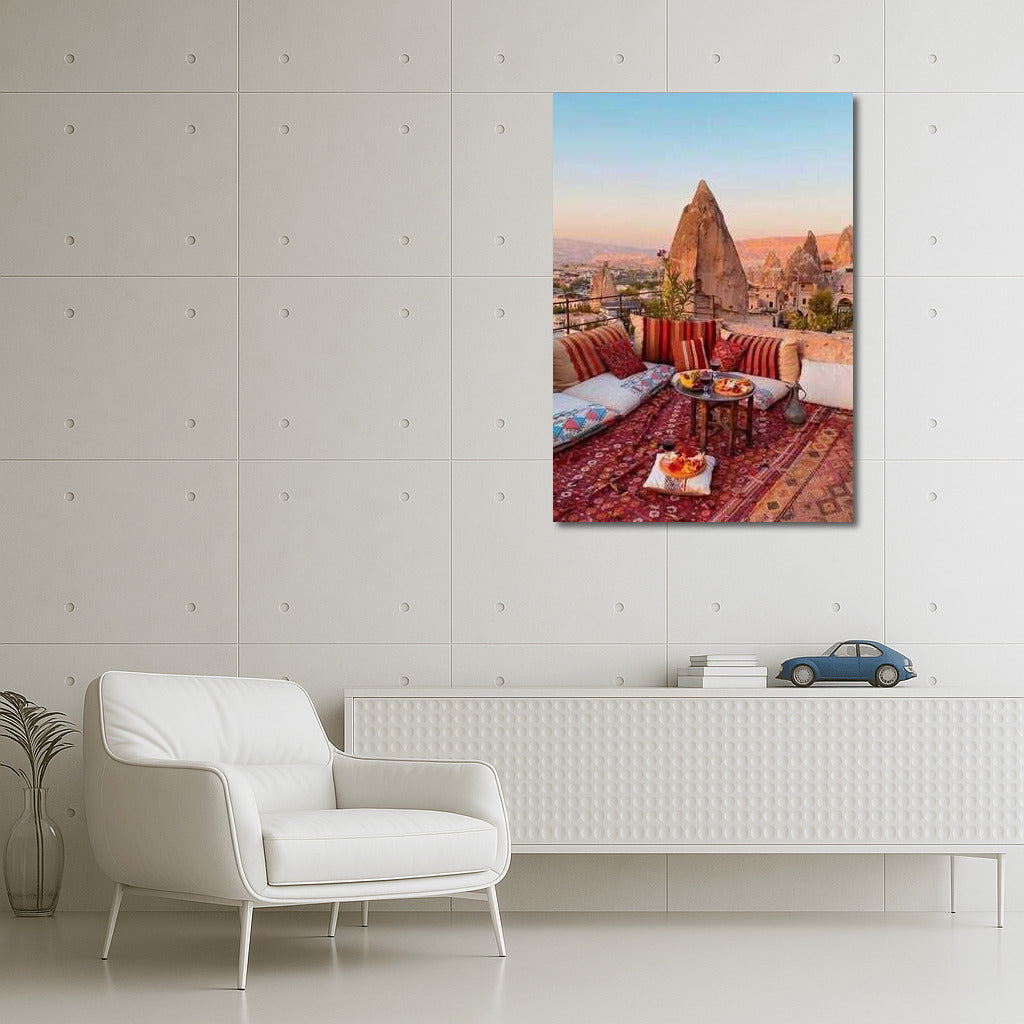 Evening Terrace in Morocco: Coziness and Oriental Treats