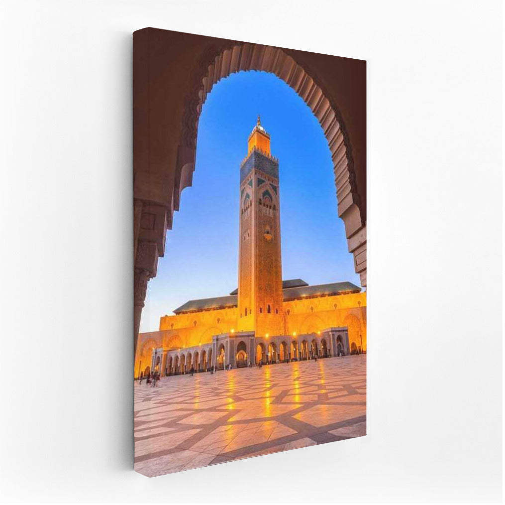 Evening Mosque: Oriental Charm of Morocco
