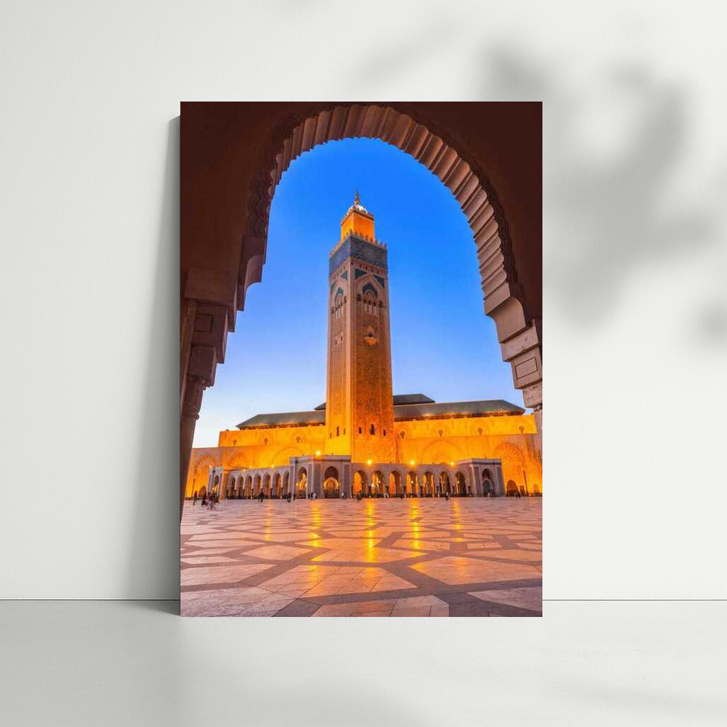 Evening Mosque: Oriental Charm of Morocco
