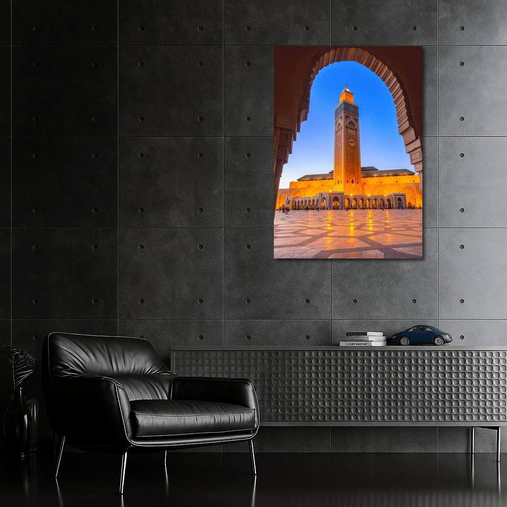 Evening Mosque: Oriental Charm of Morocco