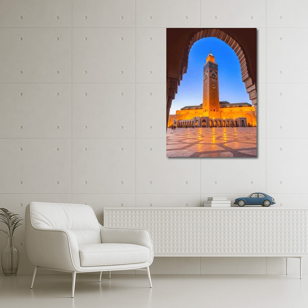 Evening Mosque: Oriental Charm of Morocco