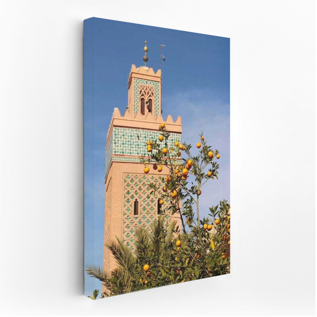 Orange Trees and Architecture of Morocco: Country Style