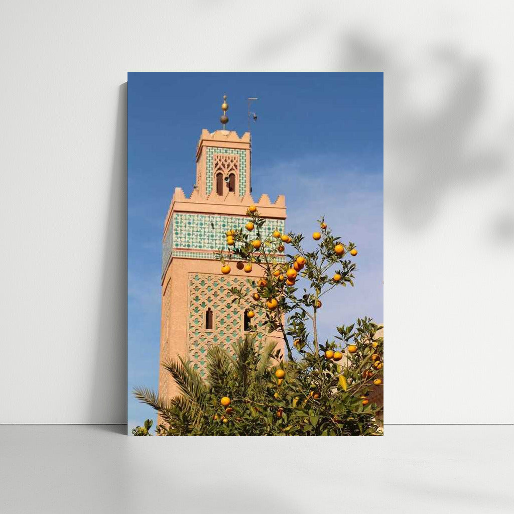Orange Trees and Architecture of Morocco: Country Style
