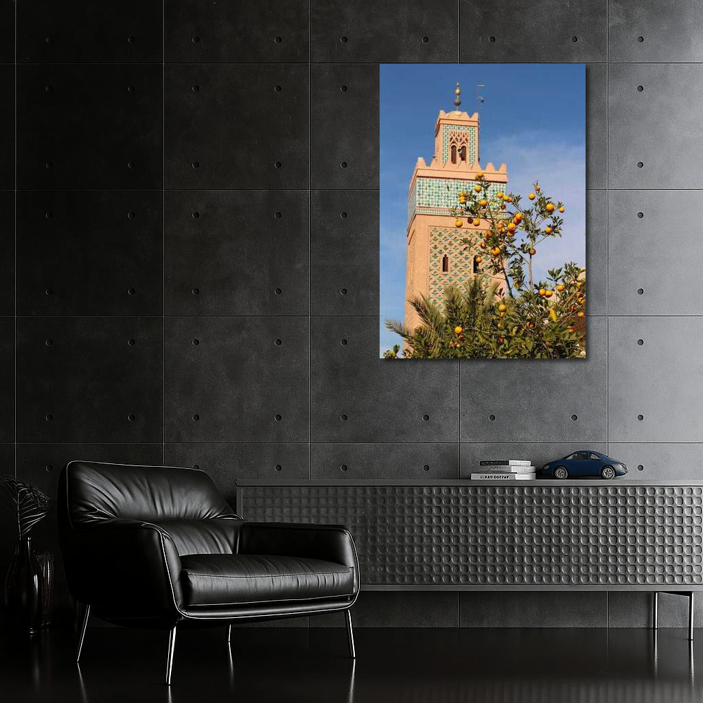 Orange Trees and Architecture of Morocco: Country Style