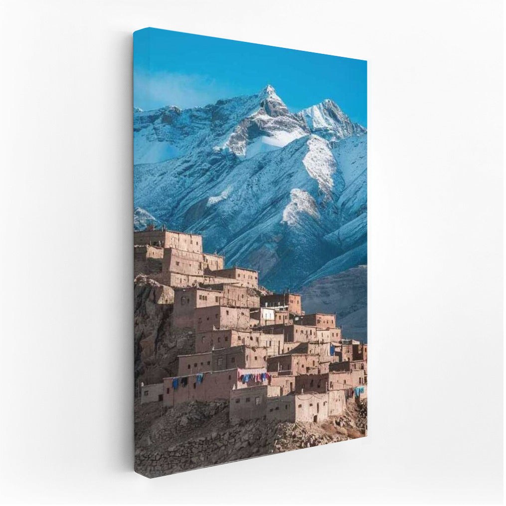 Moroccan Village by the Majestic Mountains: The Spirit of the Country